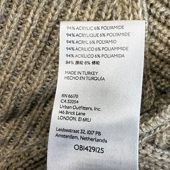 Anthropologie by Anthropologie Twist Front Sweater Set Beige Neutral Size XS - Picture 14 of 16